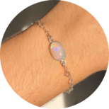 Pulseira em opala