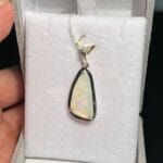 Pingente em Prata 950 e Opala