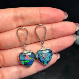 Max brinco em opala e prata 950